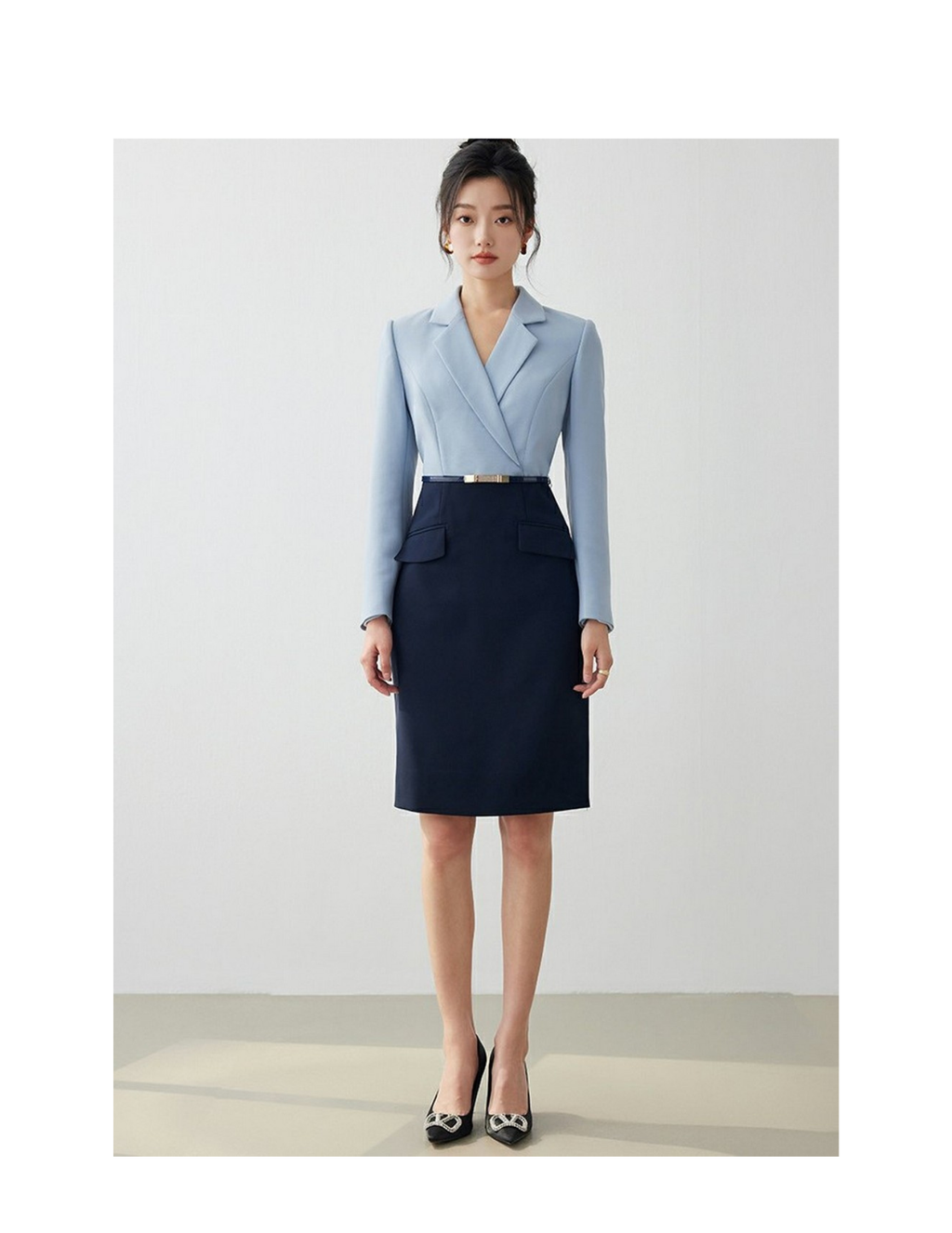 Light & Dark Blue Dress